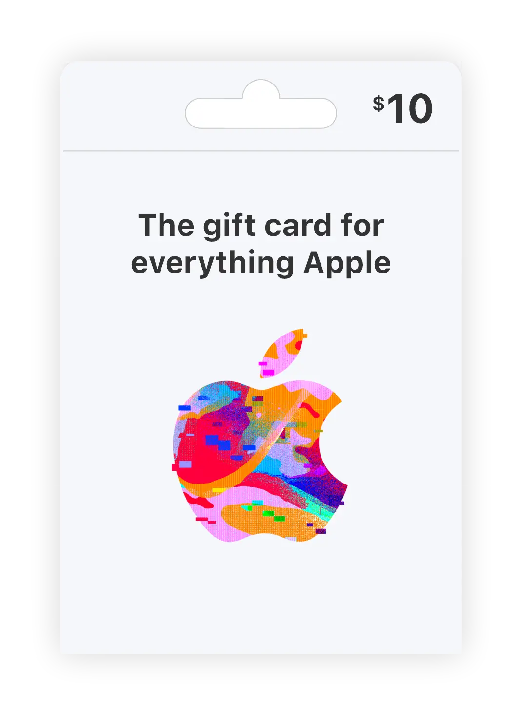 گیفت کارت 10 دلاری اپل